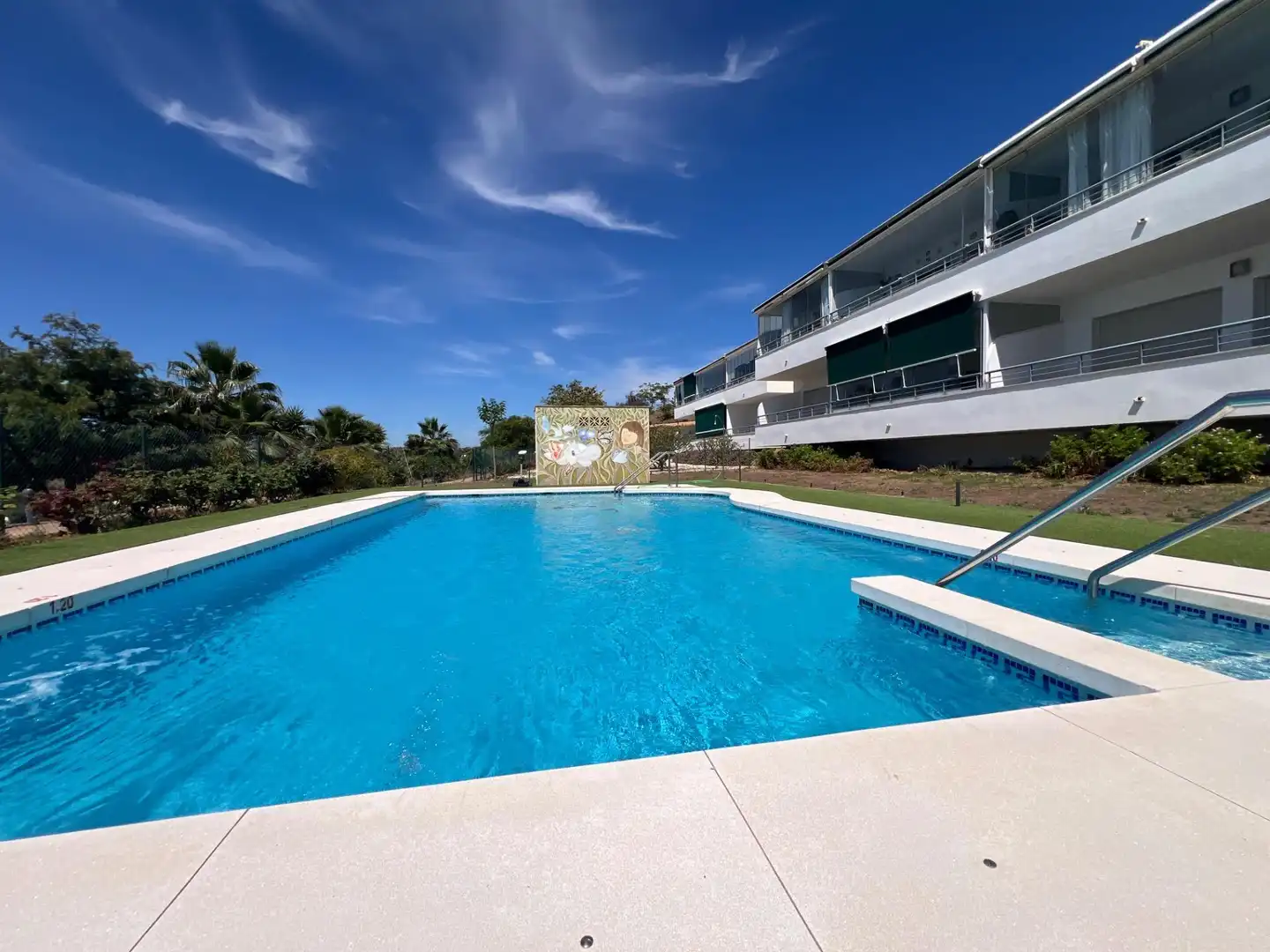Swimming pool of Apartments for sale in Málaga  with Air Conditioner, Private garden and Terrace