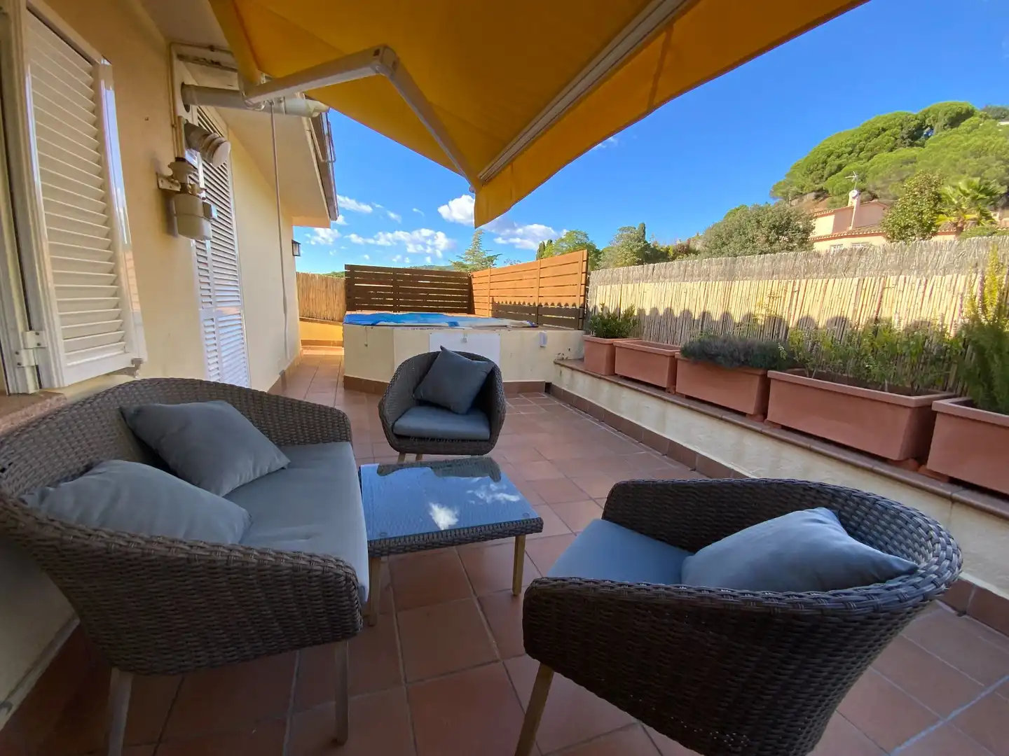 Terrasse von Dachboden zum Verkauf in Sant Vicenç de Montalt mit Klimaanlage, Heizung und Abstellraum