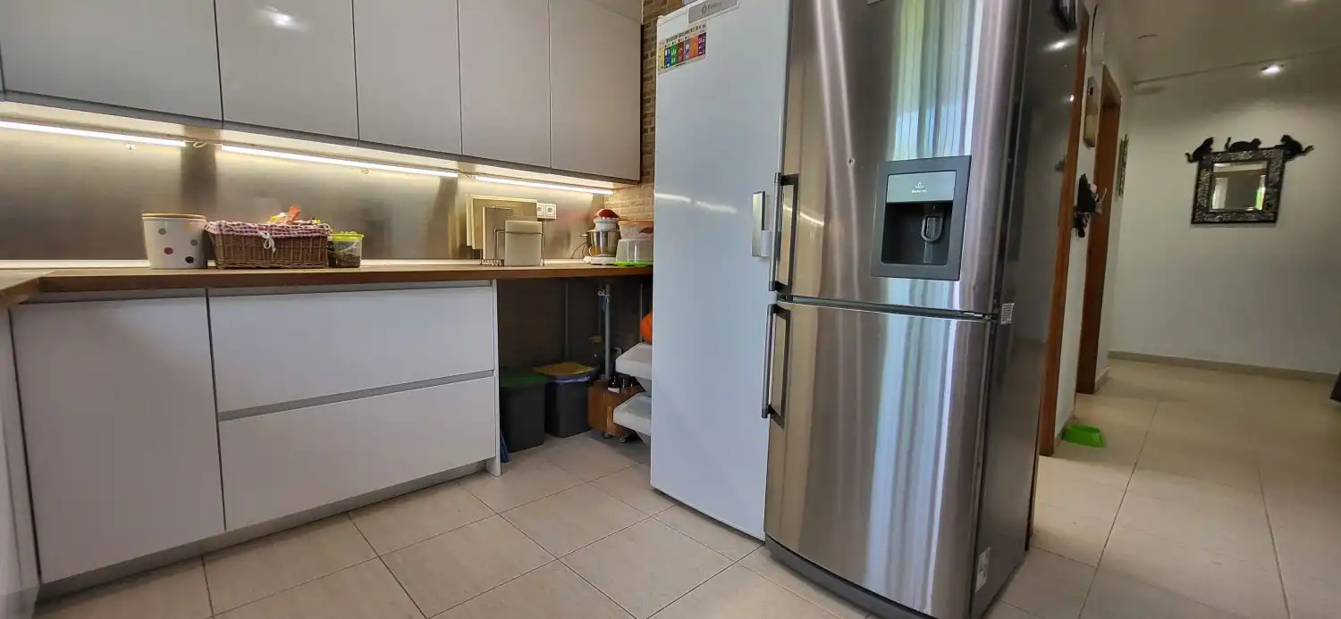 Cocina de Casa o chalet en venta en Roquetes con Aire acondicionado, Calefacción y Jardín privado