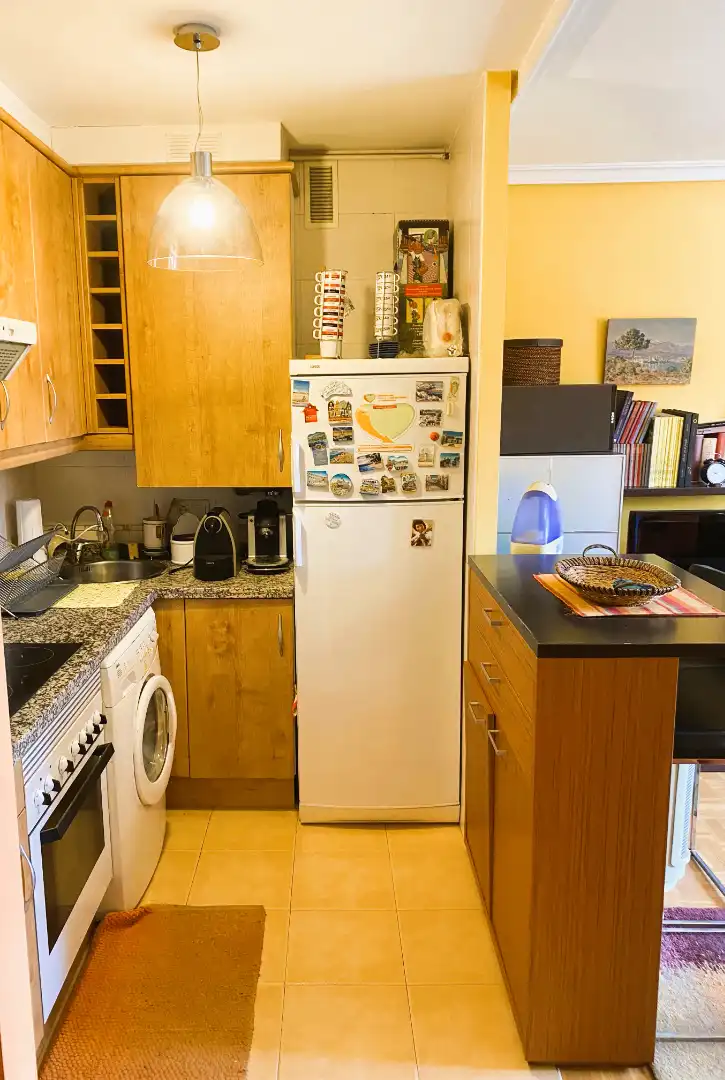 Kitchen of Flat for sale in Avilés  with Heating, Parquet flooring and Storage room