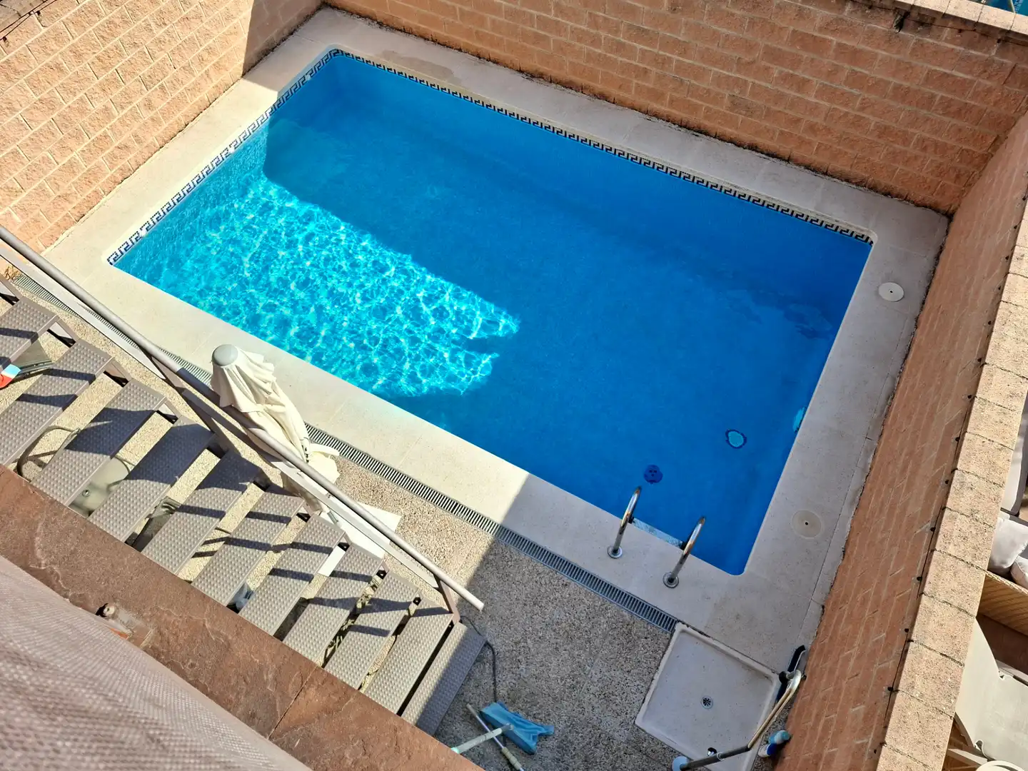 Swimming pool of Houses for sale in Ciudad Real  with Air Conditioner, Heating and Terrace