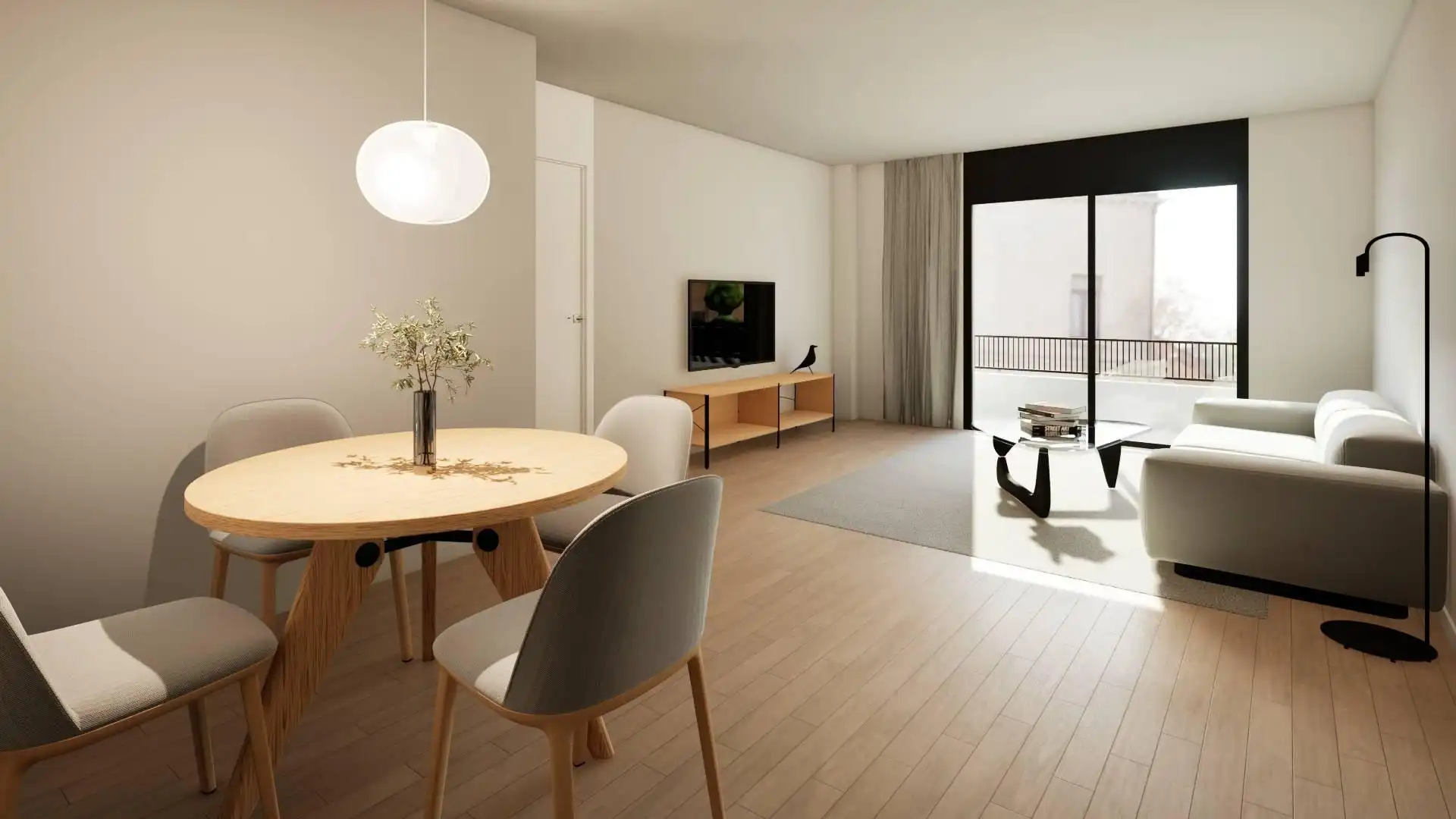 Sala d'estar de Planta baixa en venda en Balaguer amb Calefacció, Parquet i Piscina comunitària