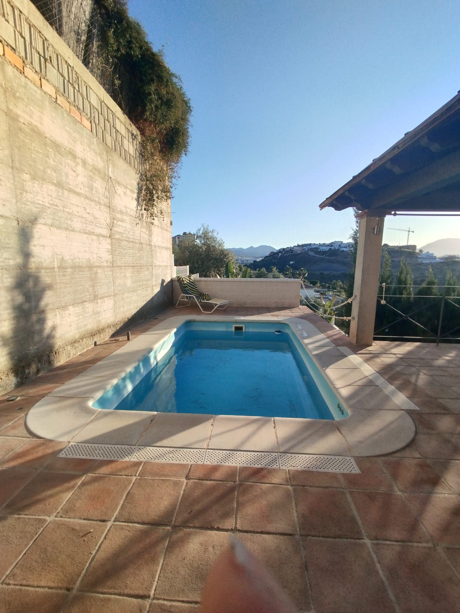 Piscina de Casa o xalet en venda en Coín amb Aire condicionat, Jardí privat i Terrassa