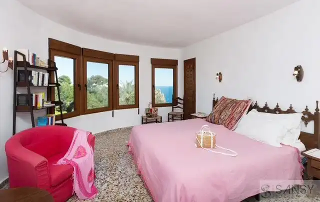 Dormitori de Casa o xalet de lloguer en Jávea / Xàbia amb Calefacció, Piscina i Moblat