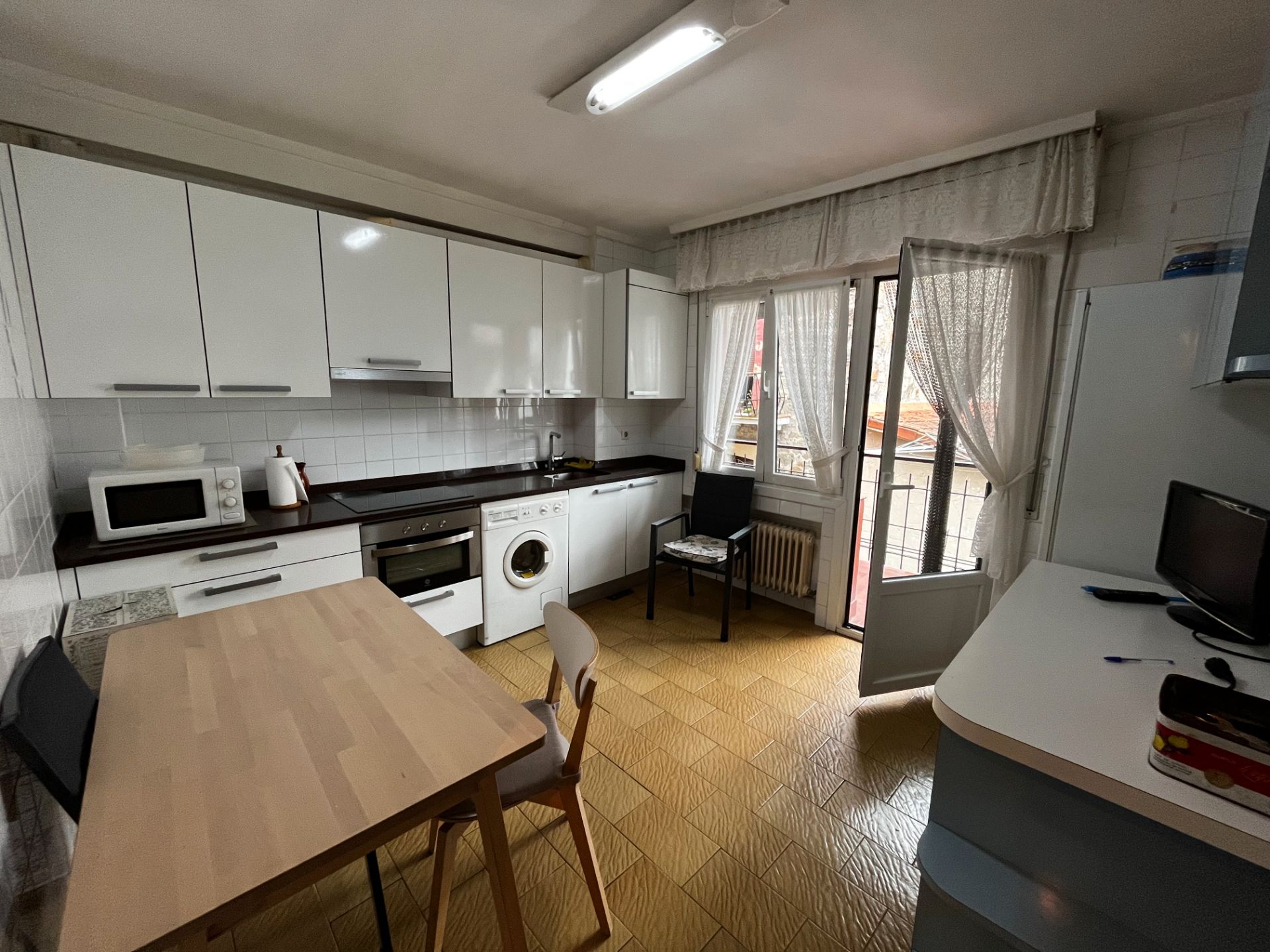 Kitchen of Flat for sale in Elorrio  with Heating, Furnished and Balcony