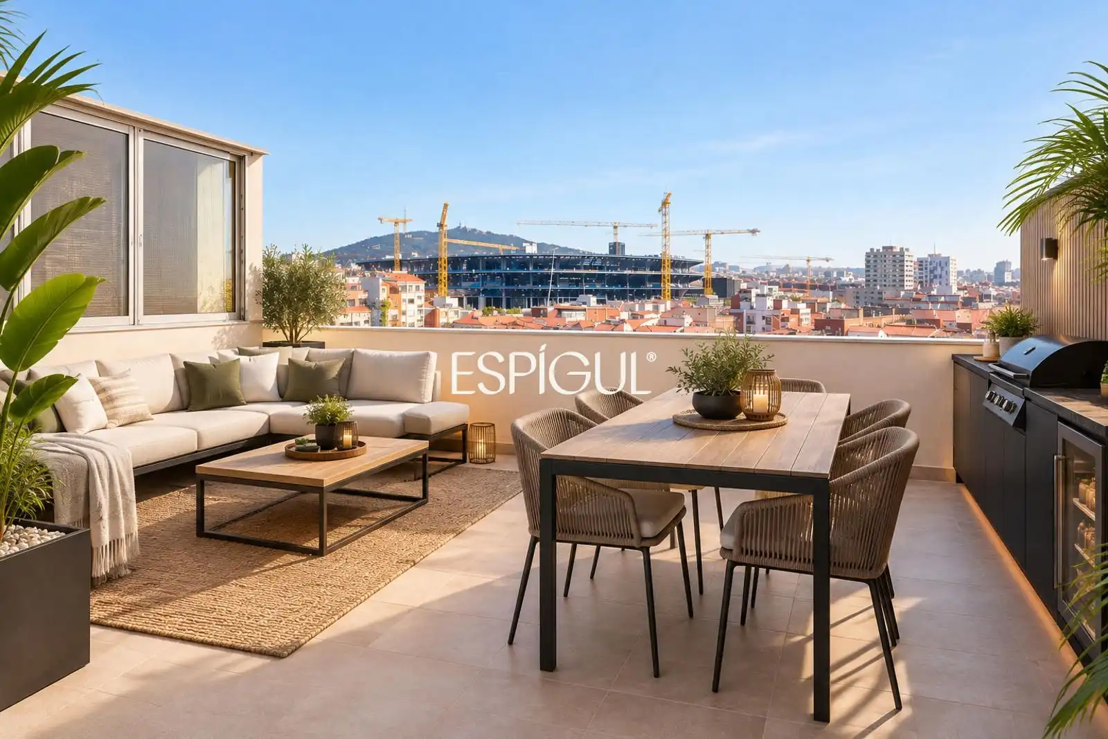 Penthouse mit Balkon zum Verkauf in sants 386