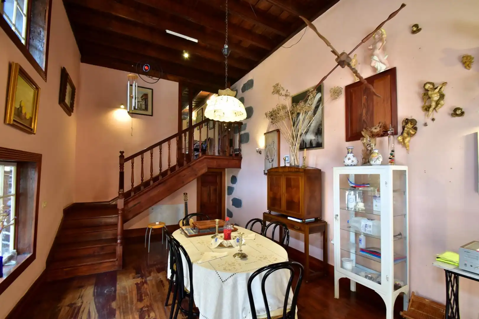 Comedor de Casa o chalet de alquiler en San Cristóbal de la Laguna con Jardín privado, Terraza y Trastero