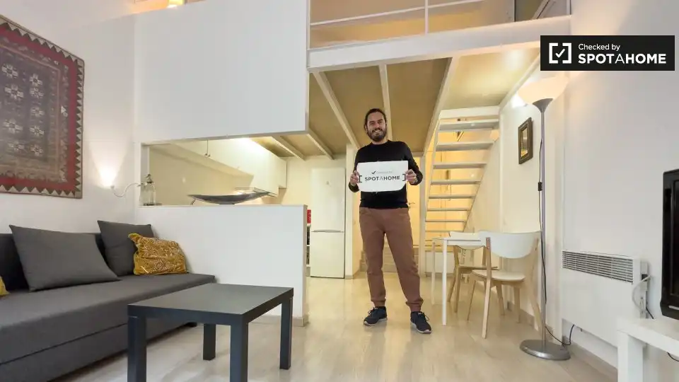 Appartamento con terrazza in affitto a Sant Martí, imagen 19