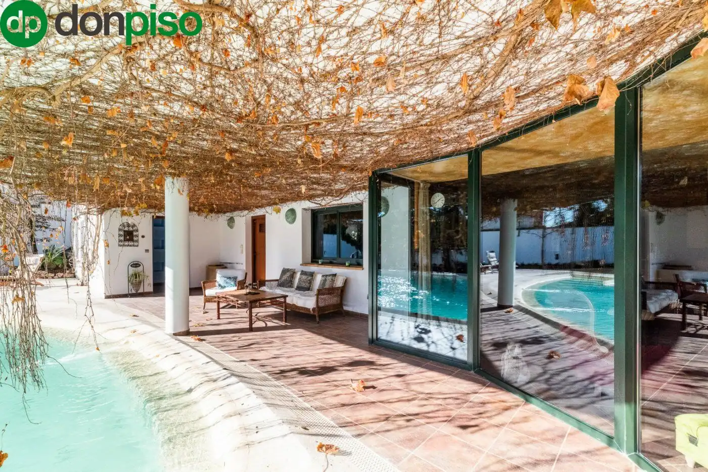 Piscina de Casa o chalet en venta en Albolote con Jardín privado, Terraza y Trastero