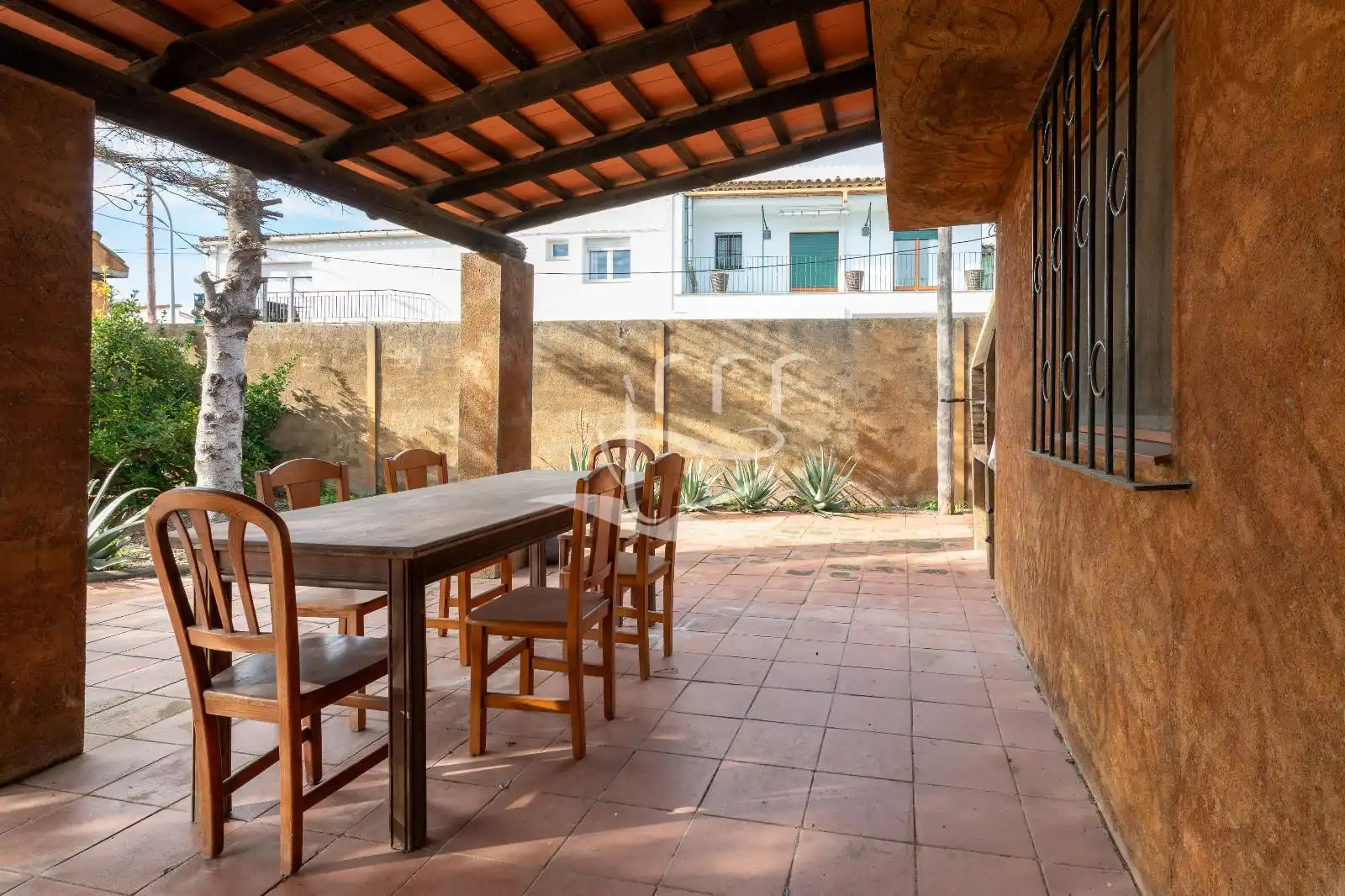 Terraza de Casa o chalet en venta en Mont-ras con Piscina y Alarma
