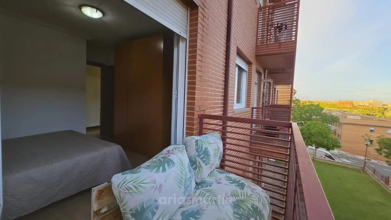 Balcony of Flat for rent in Salamanca  with Heating, Terrace and Swimming Pool