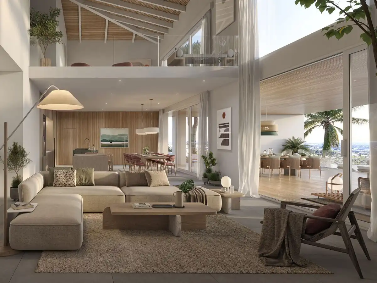 Sala d'estar de Casa o xalet en venda en Sotogrande amb Aire condicionat, Jardí privat i Terrassa
