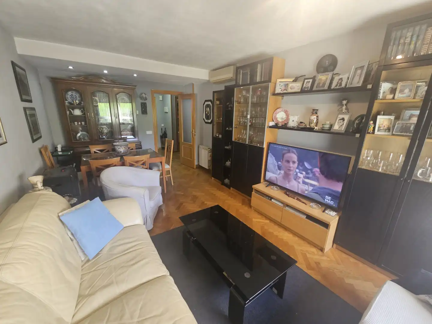 Sala d'estar de Pis en venda en Algete amb Aire condicionat, Calefacció i Parquet