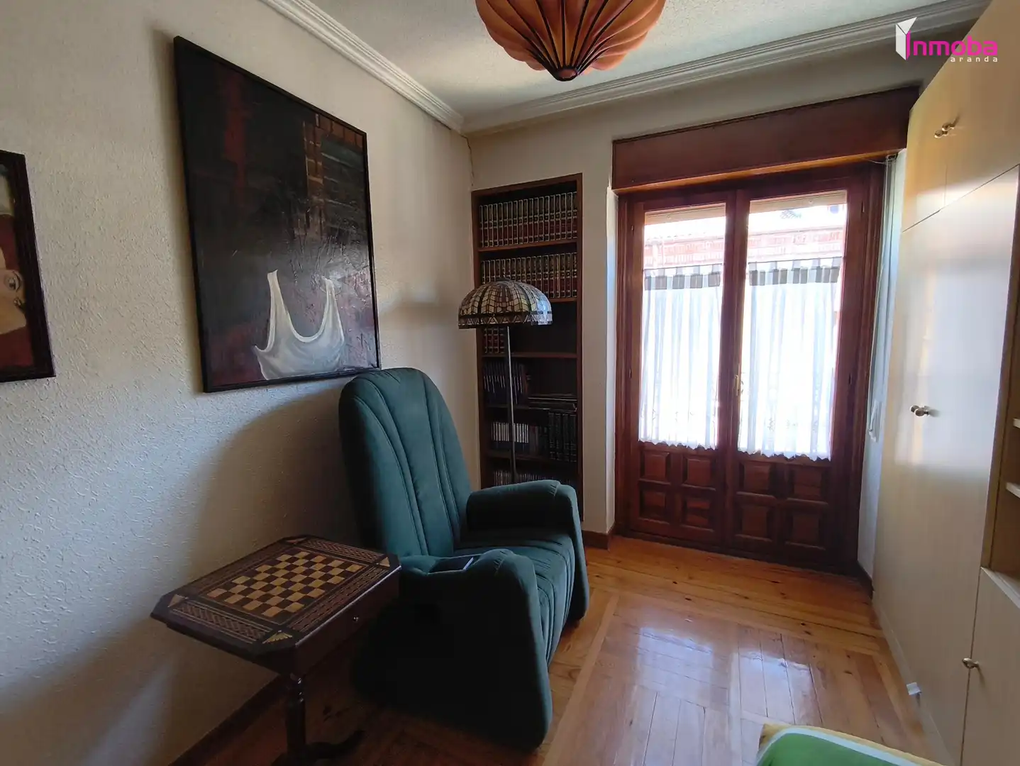 Wohnzimmer von Wohnung zum Verkauf in Aranda de Duero mit Heizung, Parkett und Balkon