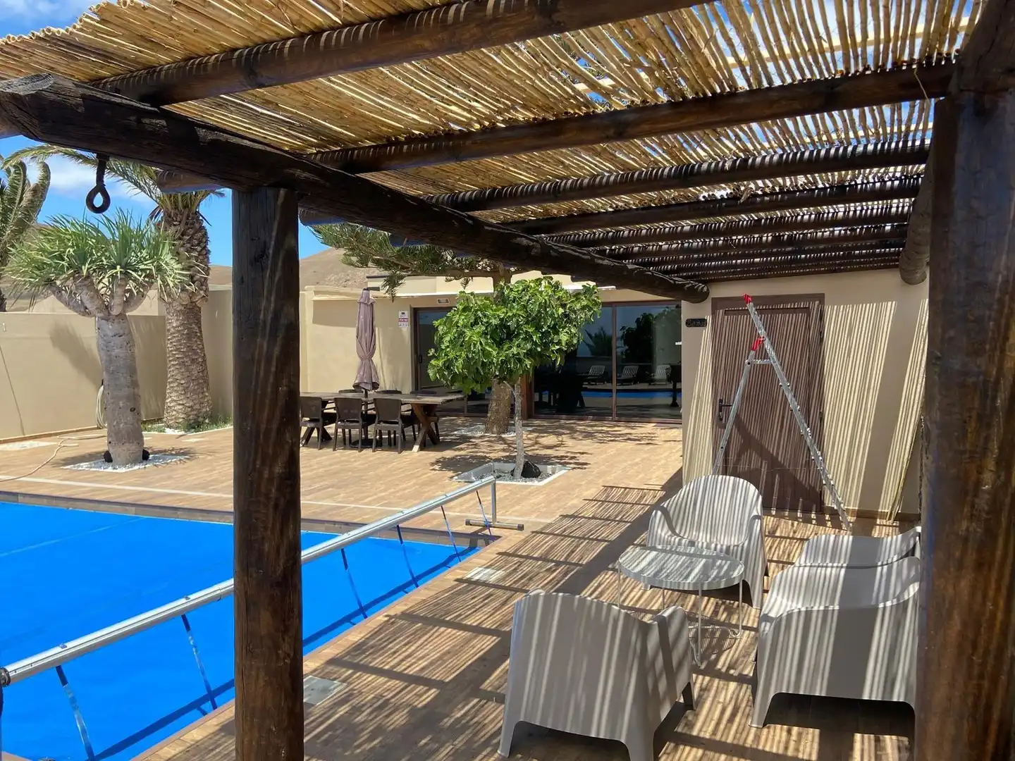 Terraza de Casa o chalet en venta en Tías pueblo