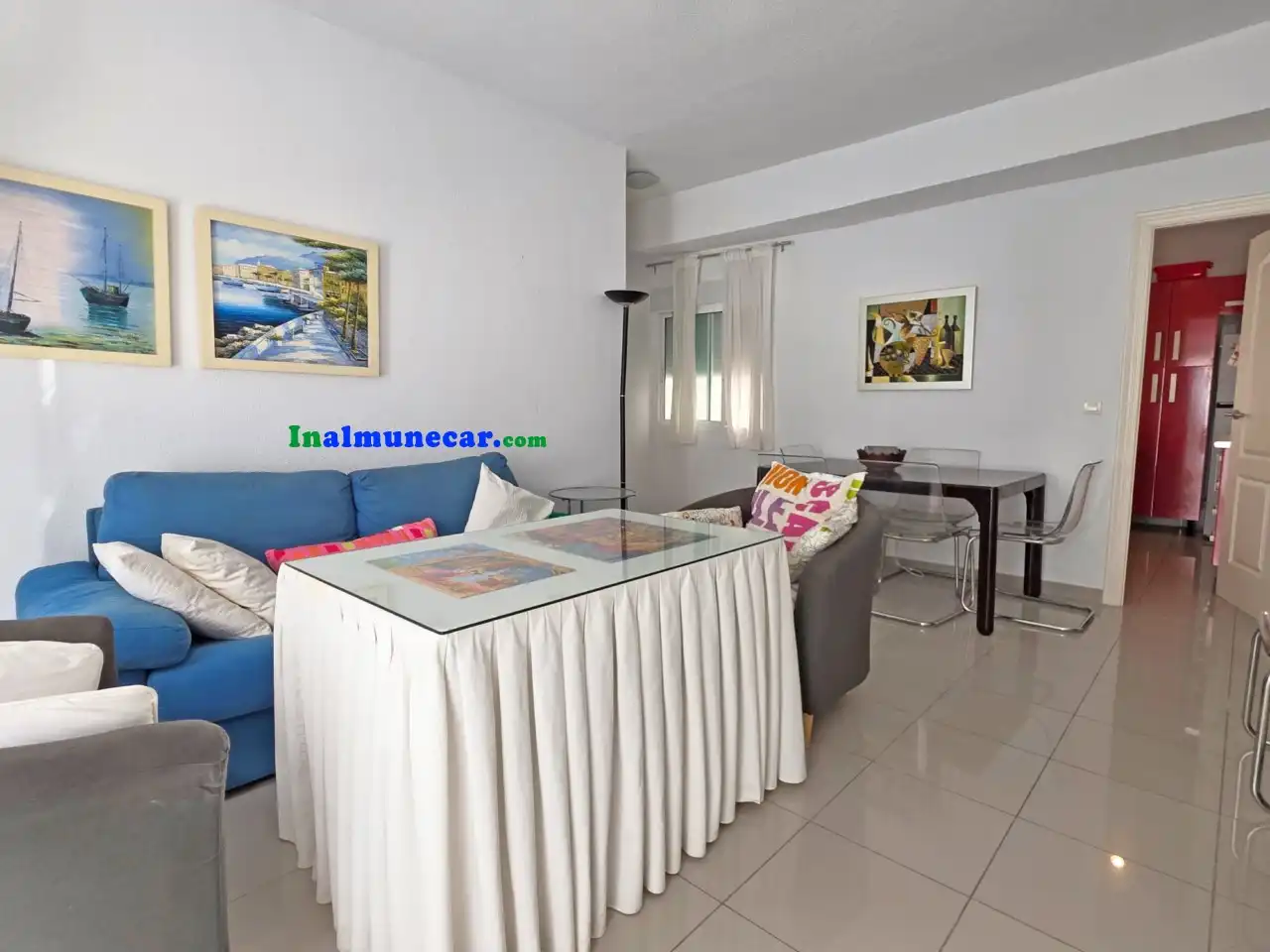 Living room of Flat for sale in Almuñécar  with Furnished