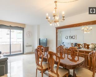 Dining room of Flat to rent in  Barcelona Capital  with Air Conditioner, Heating and Furnished