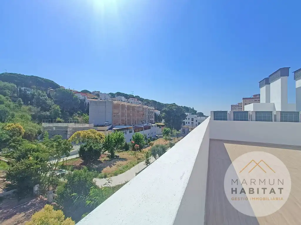Terrassa de Pis de lloguer en Arenys de Mar amb Aire condicionat i Forn