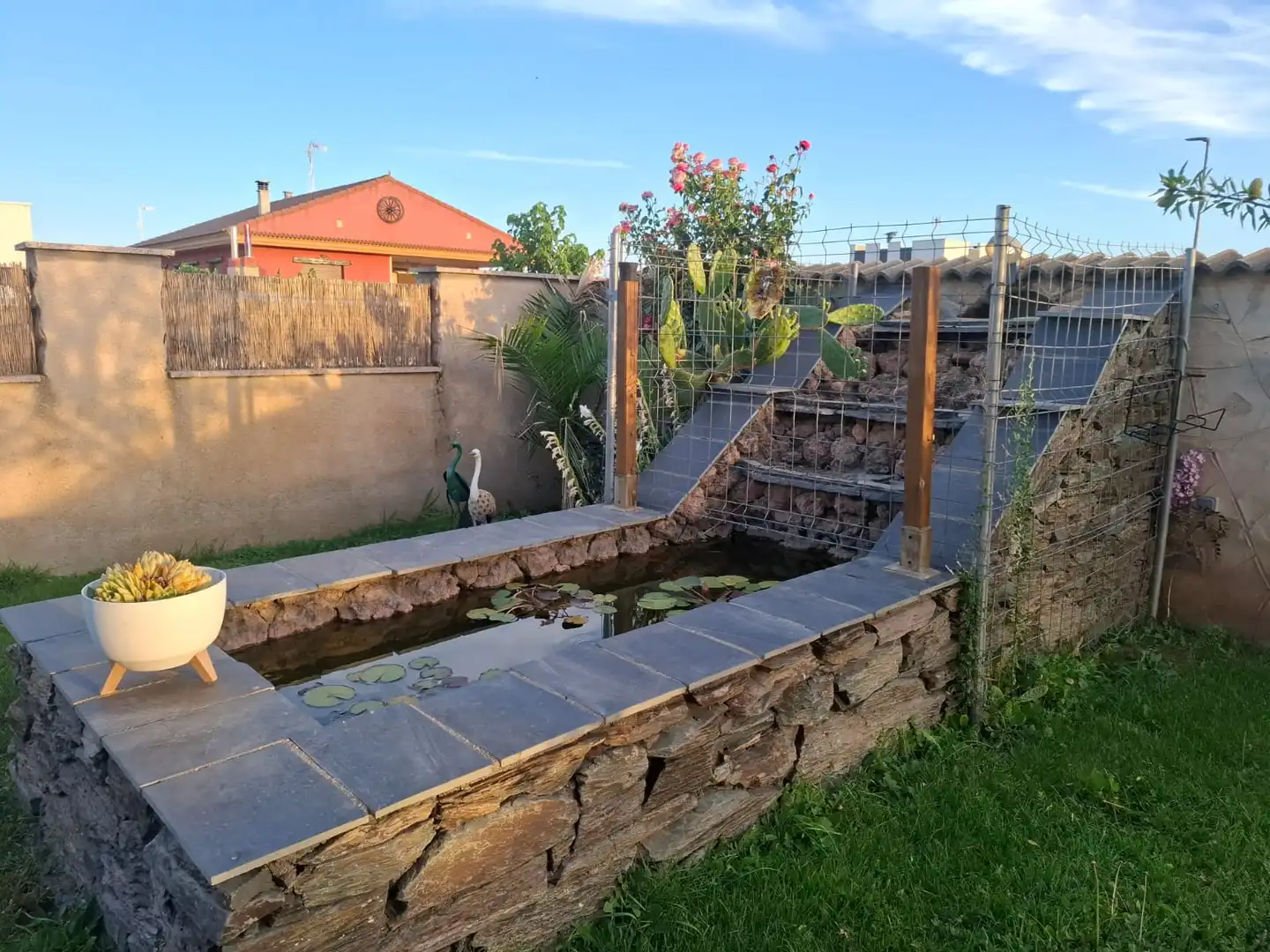 Jardín de Casa o chalet en venta en San Cristóbal de la Cuesta con Calefacción, Jardín privado y Piscina