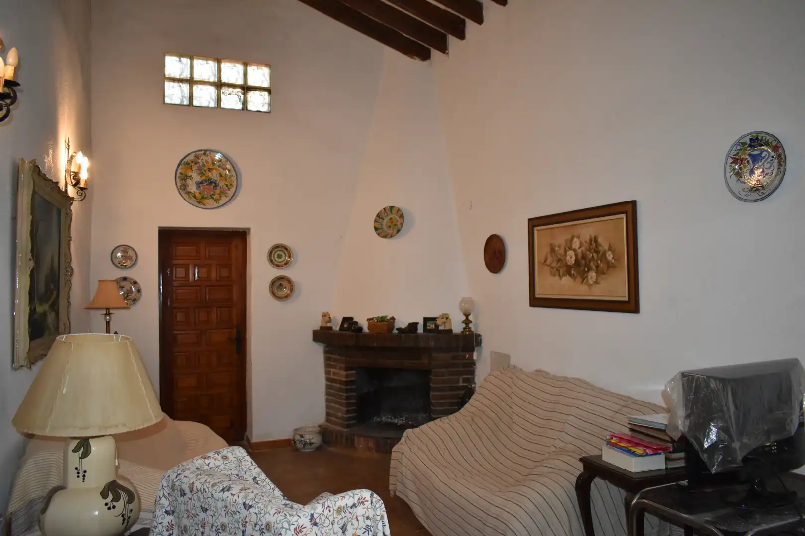 Sala de estar de Casa o chalet en venta en Elche / Elx con Jardín privado y Amueblado
