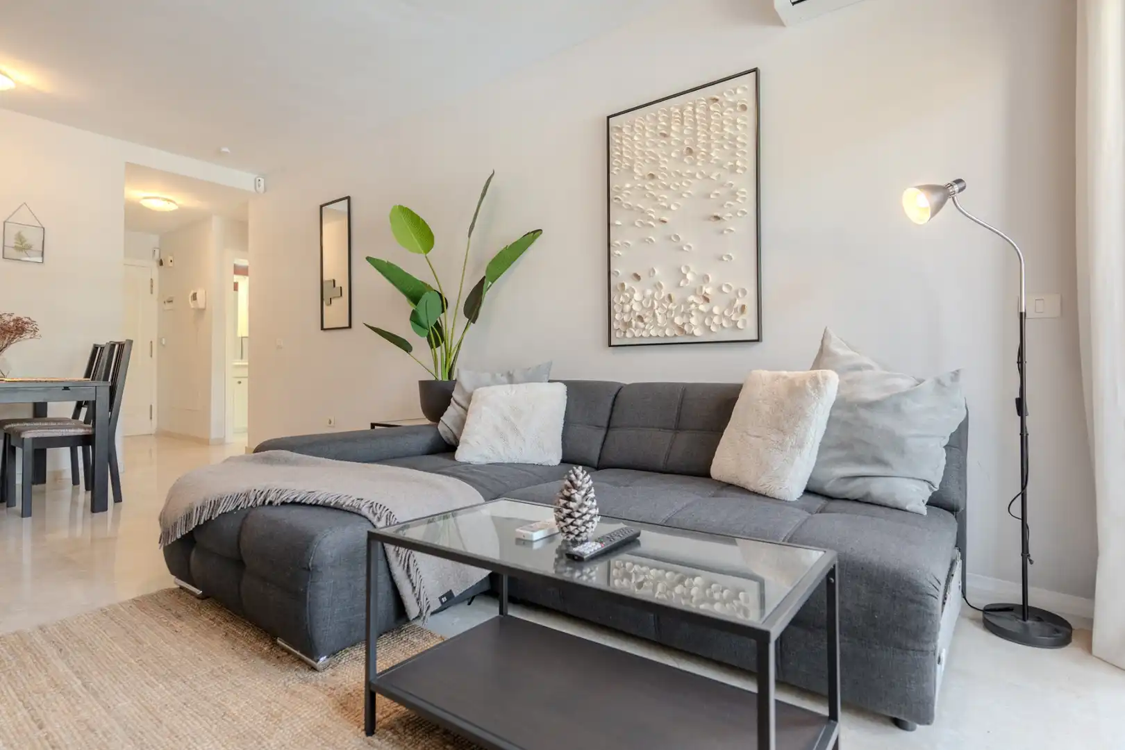 Sala de estar de Apartamento en venta en Arona con Aire acondicionado, Terraza y Amueblado