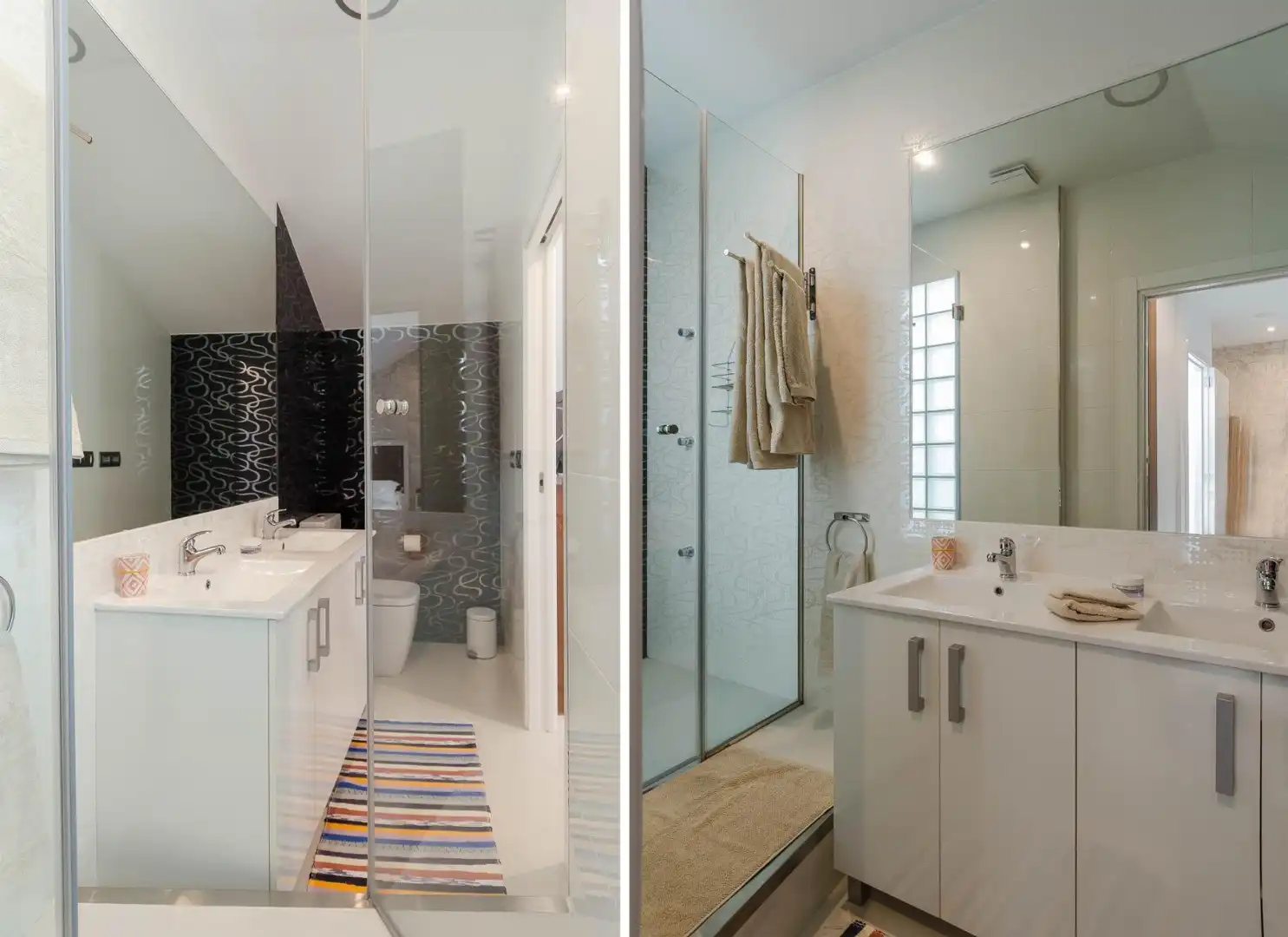 Bathroom of Houses for sale in A Coruña Capital   with Heating and Alarm