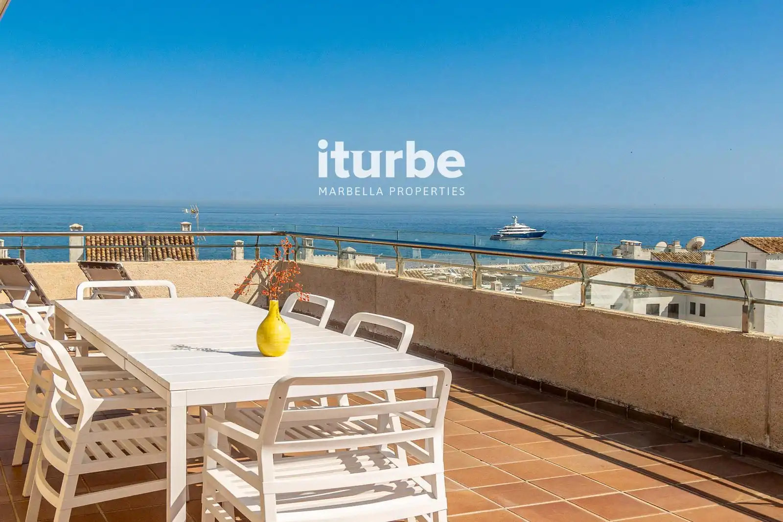 Terraza de Ático en venta en Marbella con Aire acondicionado, Terraza y Piscina