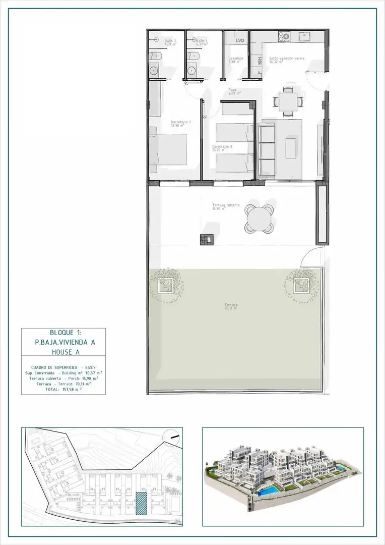 Apartamento con terraza en venta en Las Salinas, imagen 20