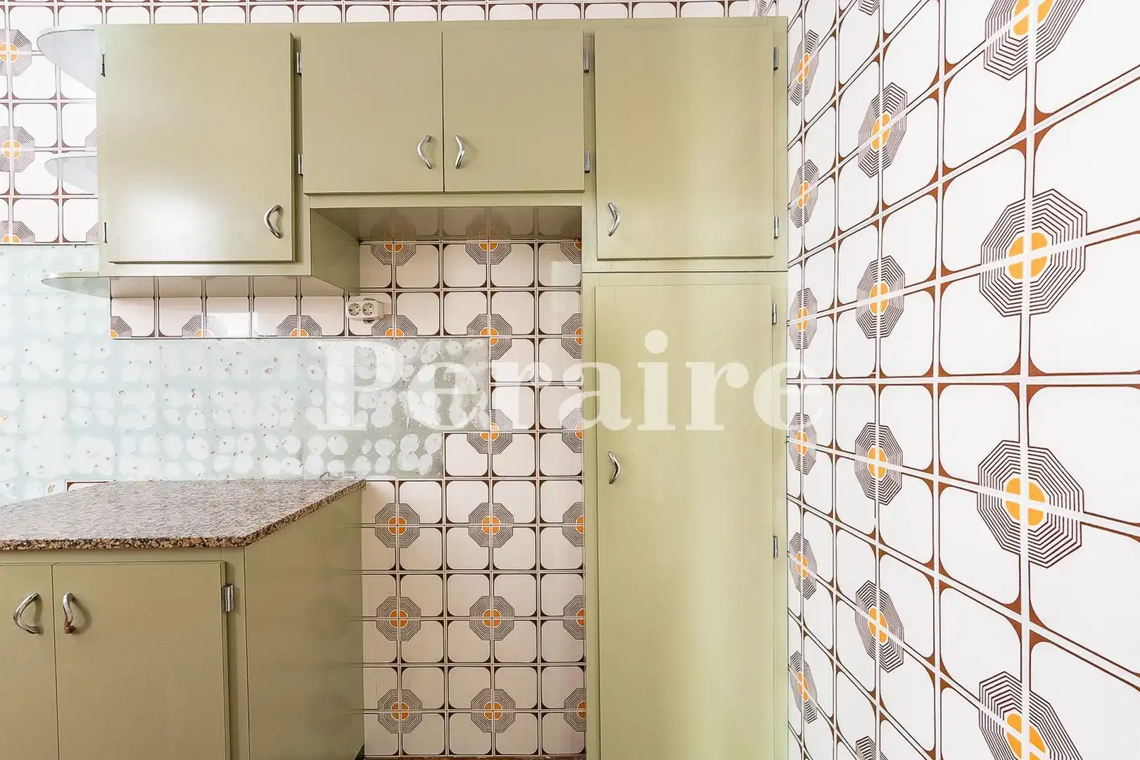 Küche von Wohnung zum Verkauf in Barcelona mit Klimaanlage, Heizung und Parkett