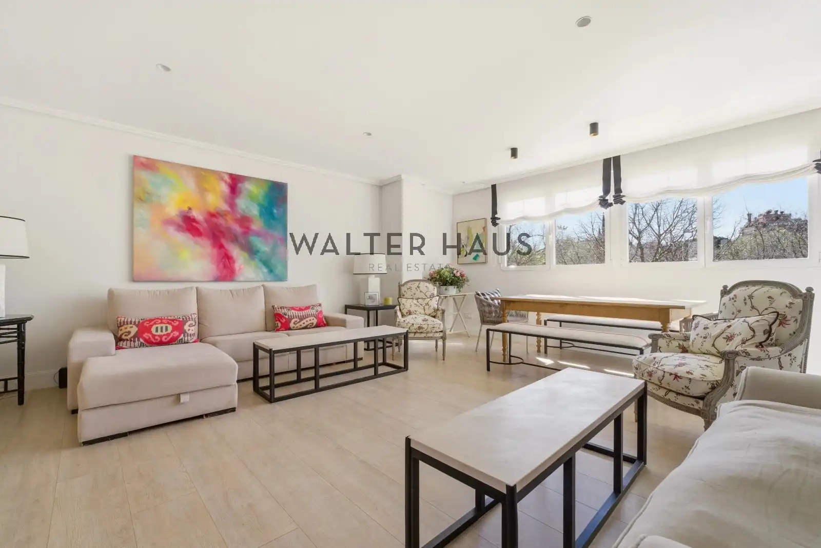 Exterior view of Flat for sale in  Madrid Capital  with Air Conditioner, Heating and Oven