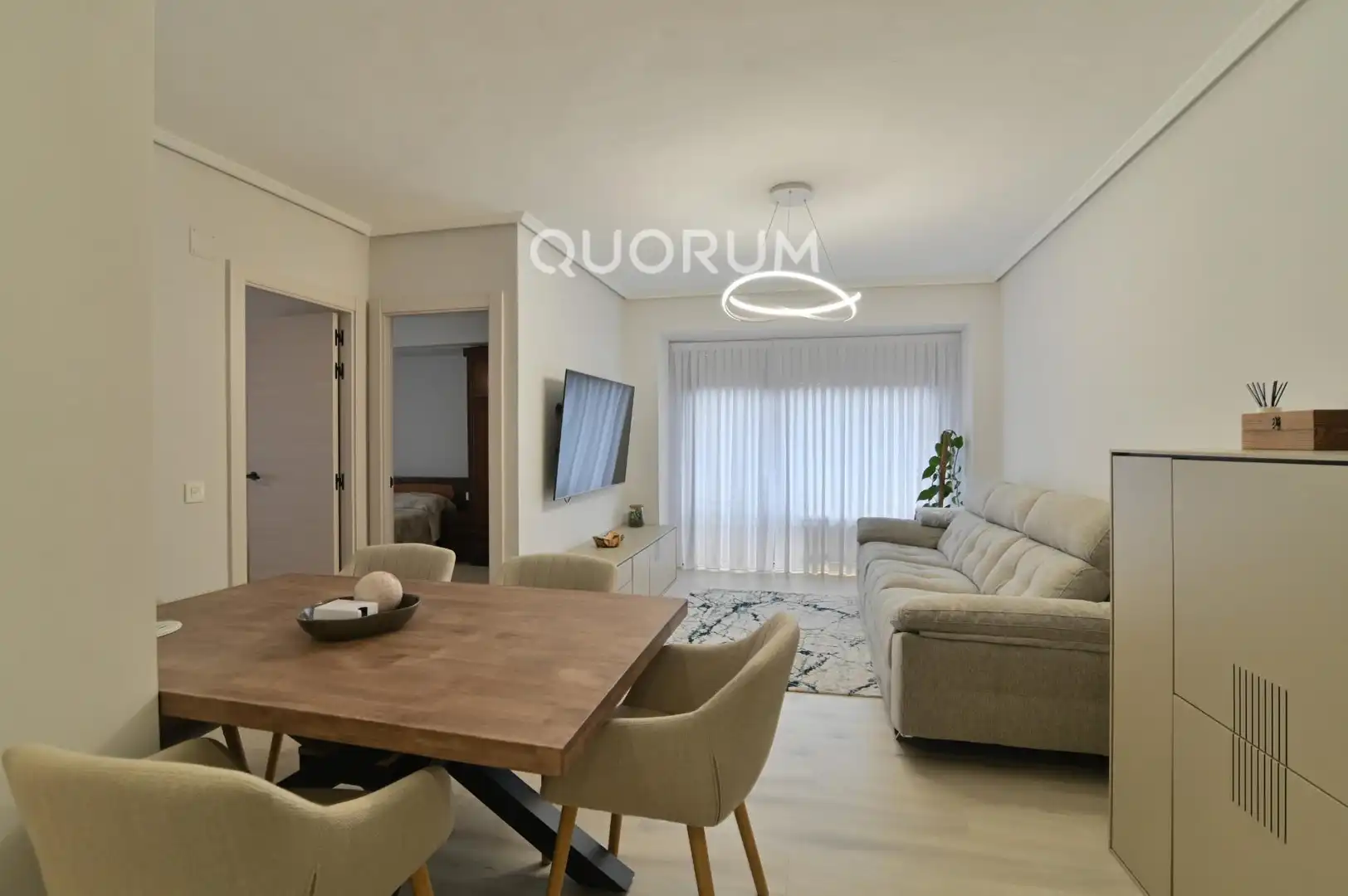 Living room of Flat for sale in Bilbao   with Heating, Terrace and Storage room