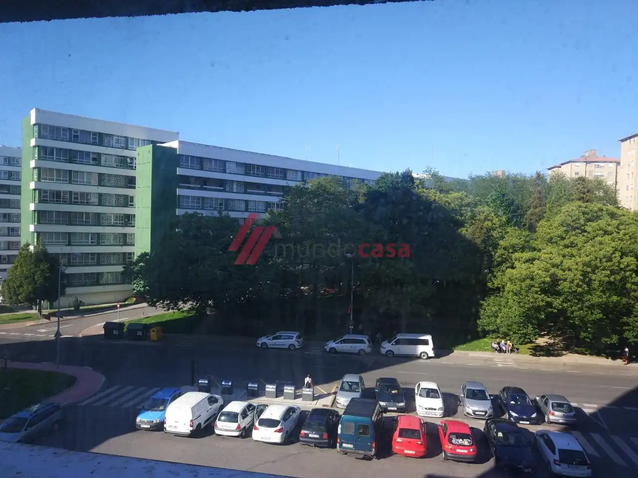 Parking of Flat for sale in Ferrol  with Terrace, Storage room and Furnished