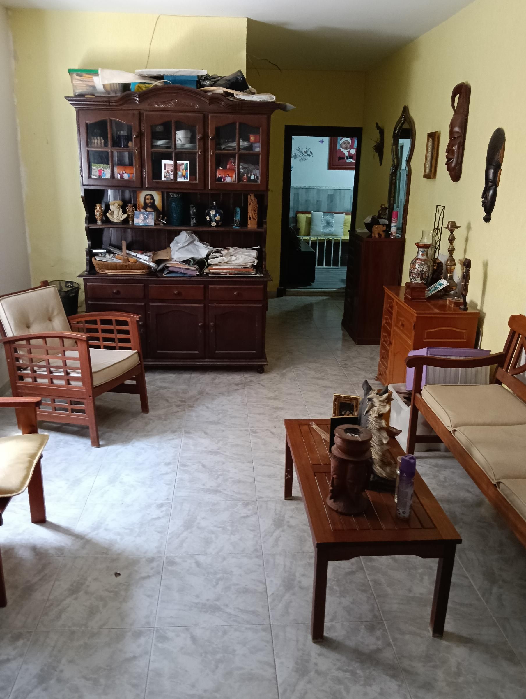 Sala d'estar de Casa adosada en venda en Jerez de la Frontera amb Terrassa