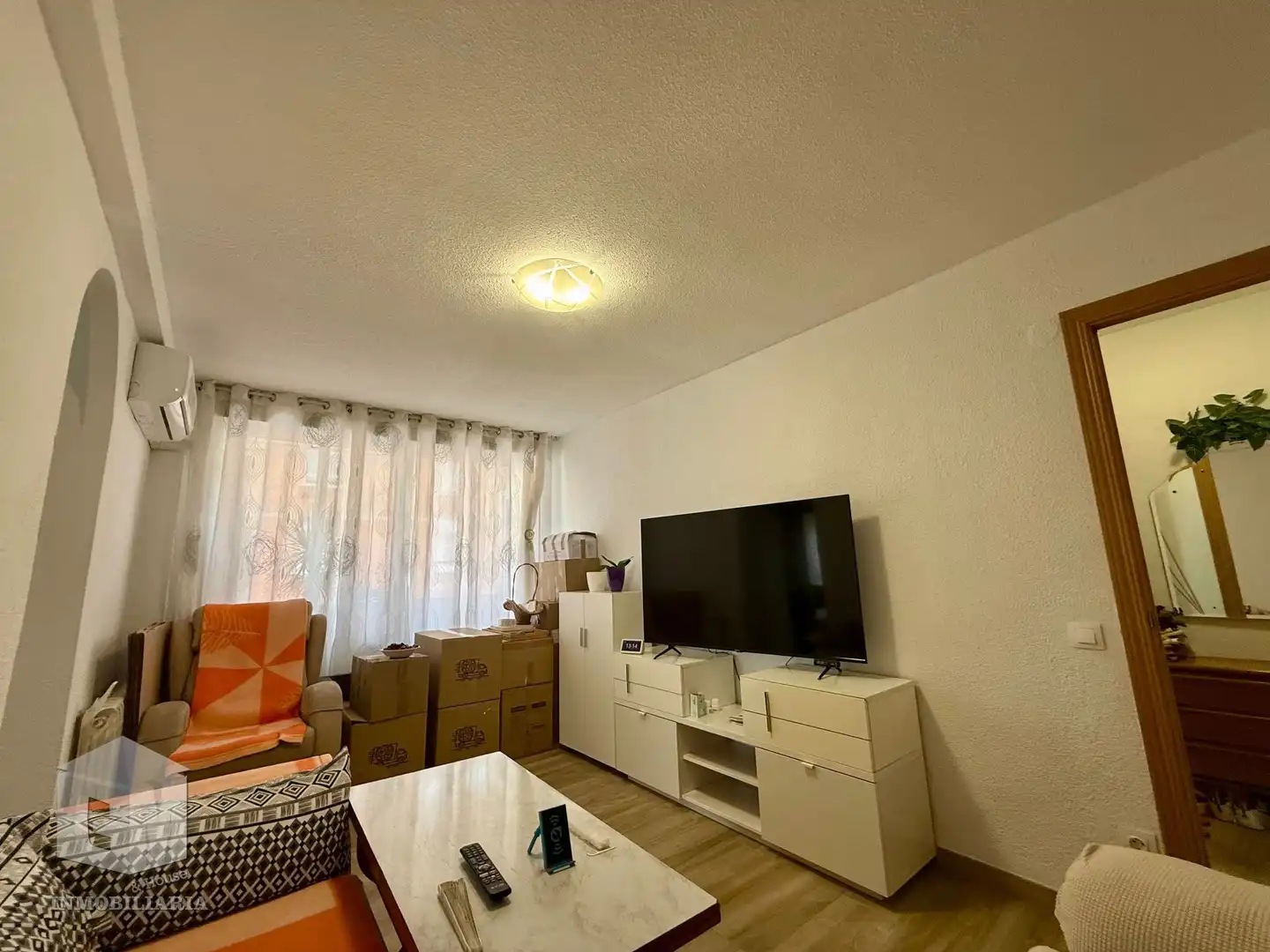 Sala d'estar de Pis en venda en Móstoles amb Aire condicionat, Calefacció i Terrassa