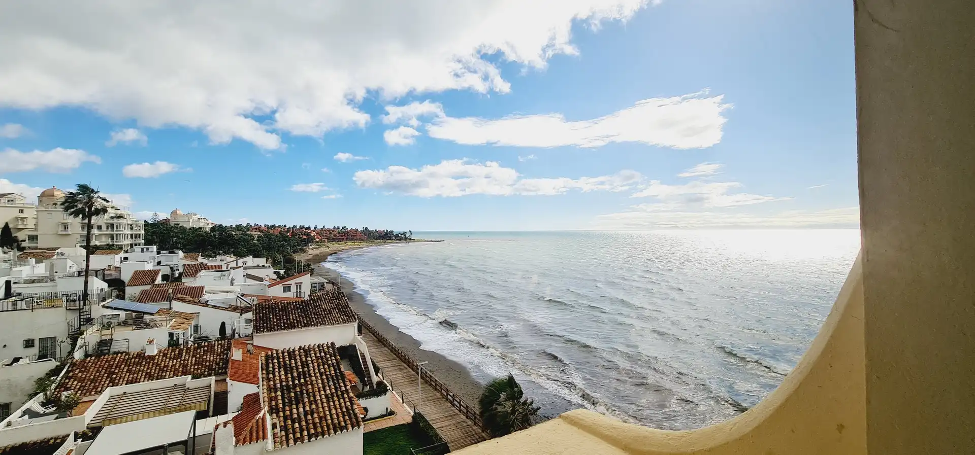 Exterior view of Study for sale in Estepona  with Air Conditioner, Heating and Terrace