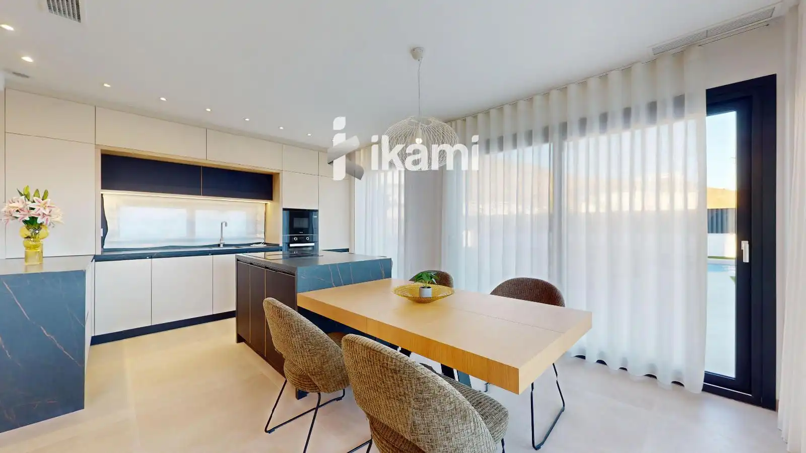 Kitchen of Houses for sale in Finestrat  with Air Conditioner, Heating and Swimming Pool