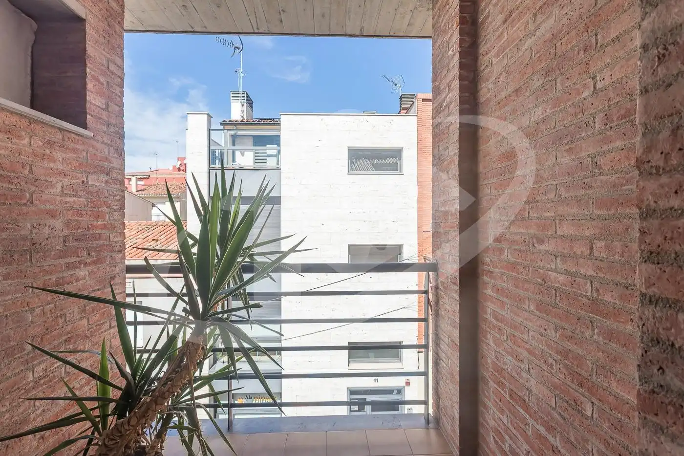 Balcony of Houses for sale in Sabadell  with Air Conditioner, Heating and Storage room