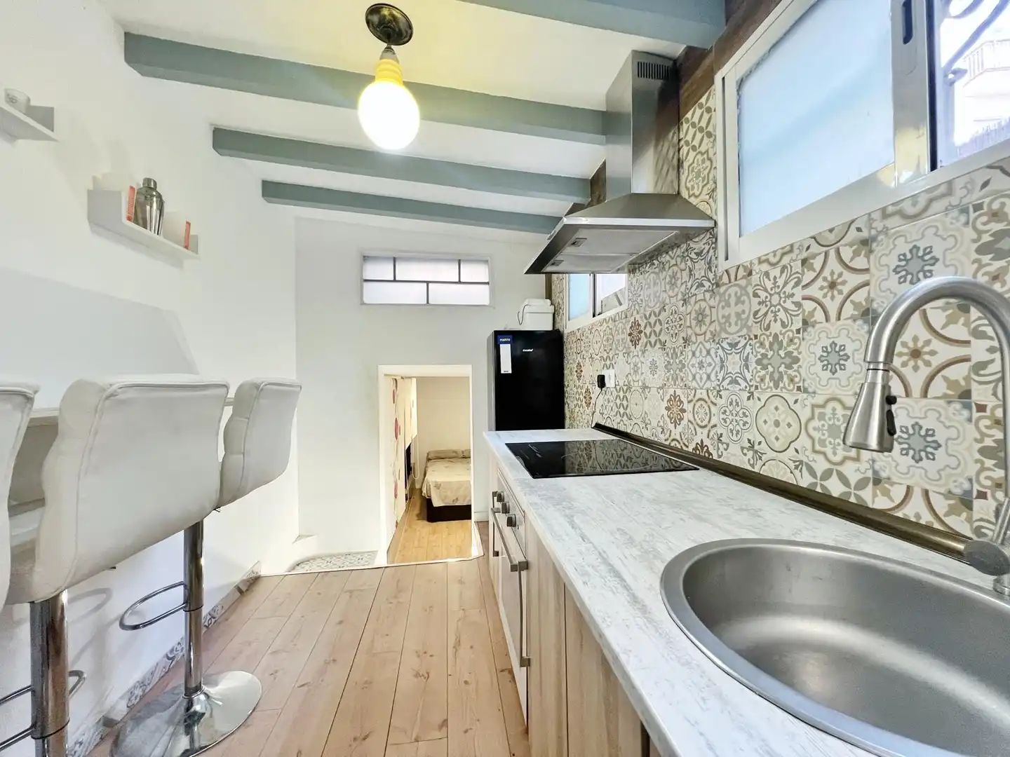 Cocina de Piso en venta en Barcelona con Aire acondicionado, Calefacción y Amueblado