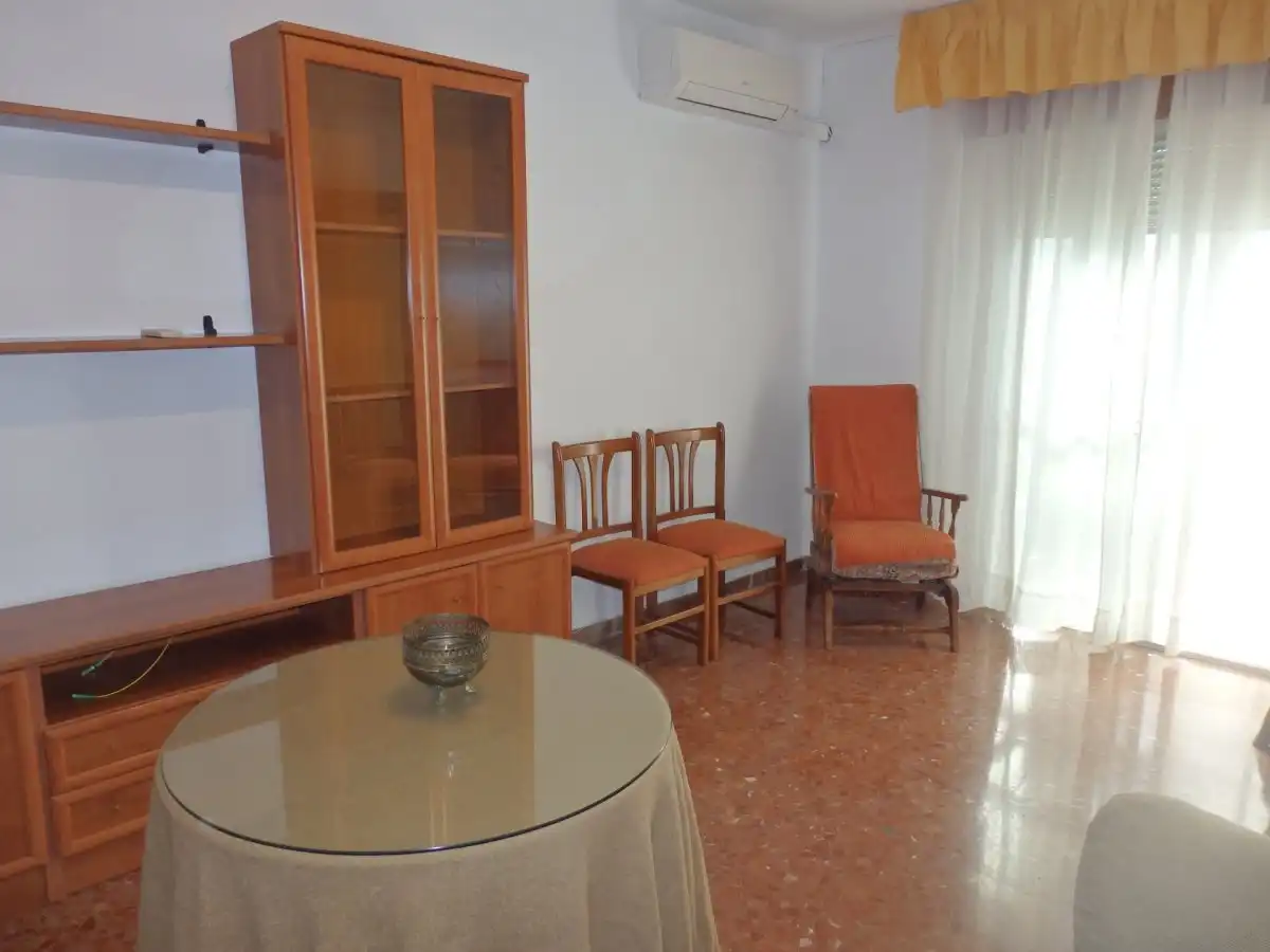 Living room of Flat for rent in Córdoba  with Air Conditioner, Terrace and Furnished