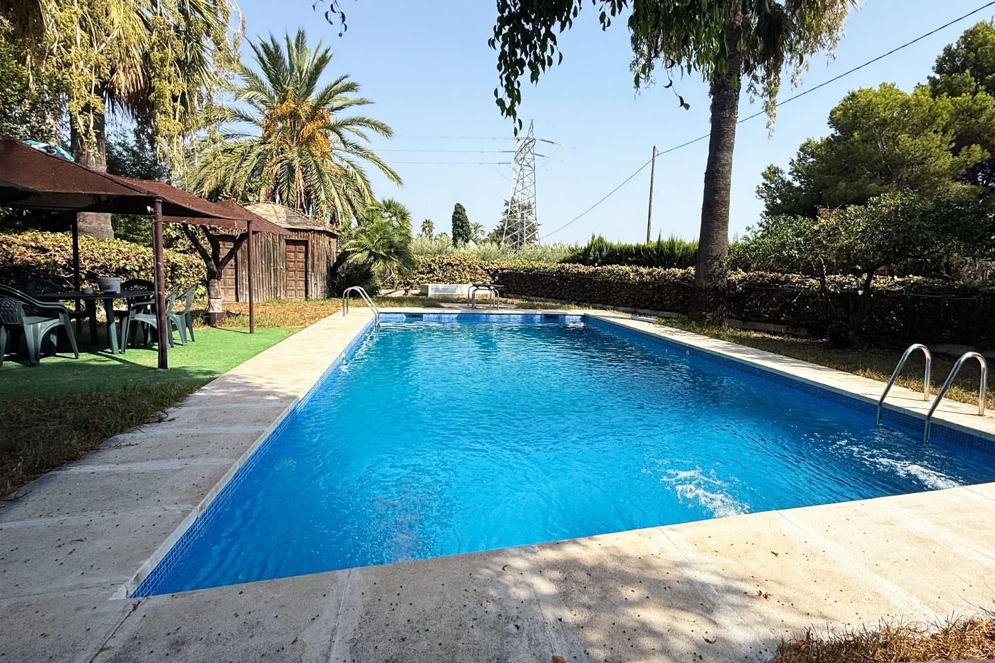 Swimming pool of House or chalet for sale in Santa Pola  with Air Conditioner, Private garden and Terrace