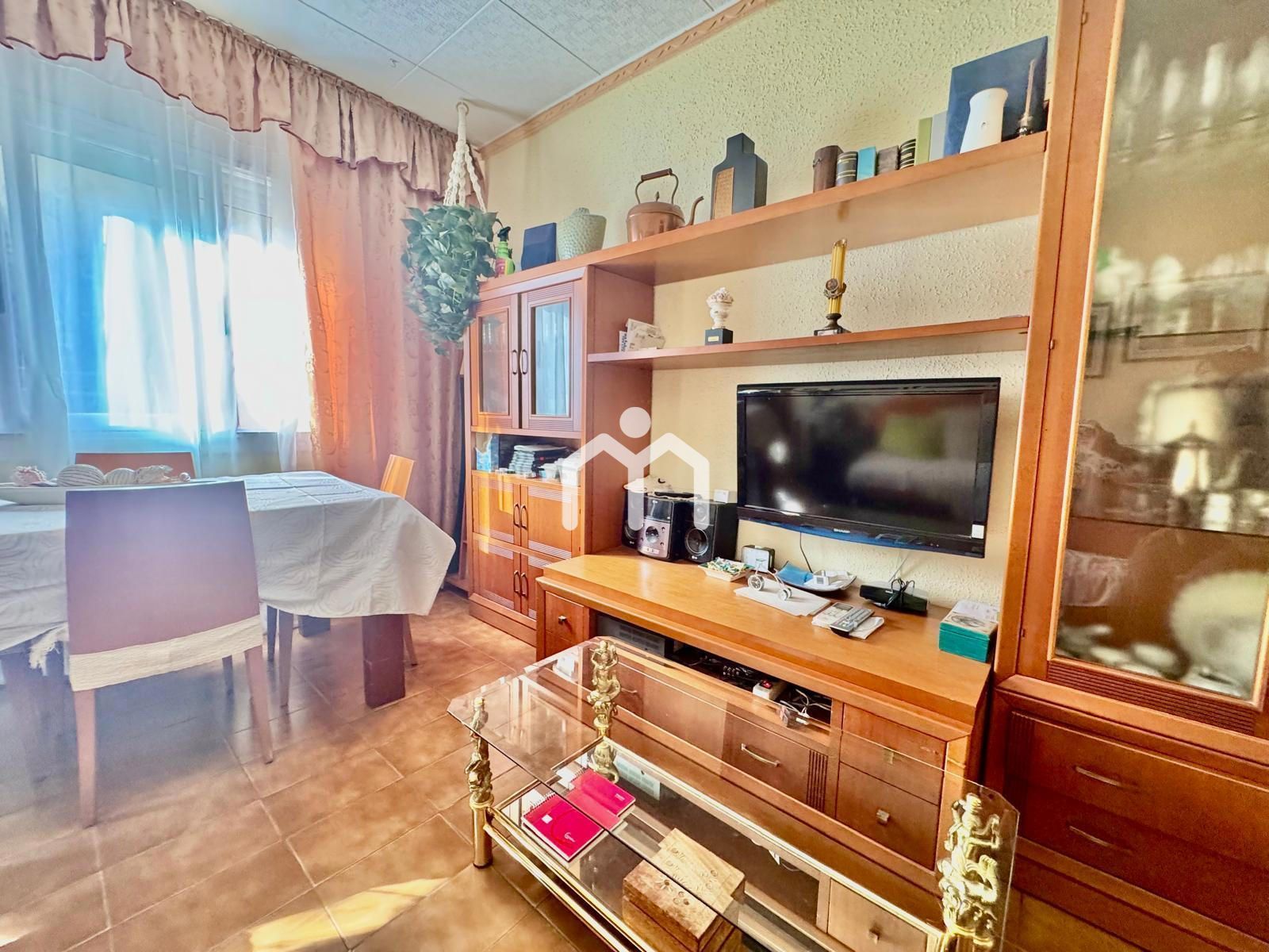 Living room of Flat for sale in  Barcelona Capital  with Heating