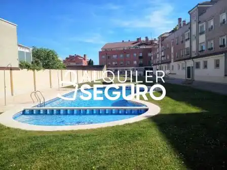 Swimming pool of Attic for rent in Zaratán  with Heating, Terrace and Storage room