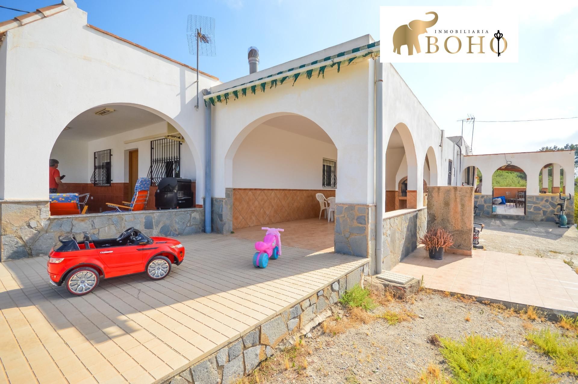 Vista exterior de Casa o xalet en venda en Pechina amb Aire condicionat, Calefacció i Terrassa