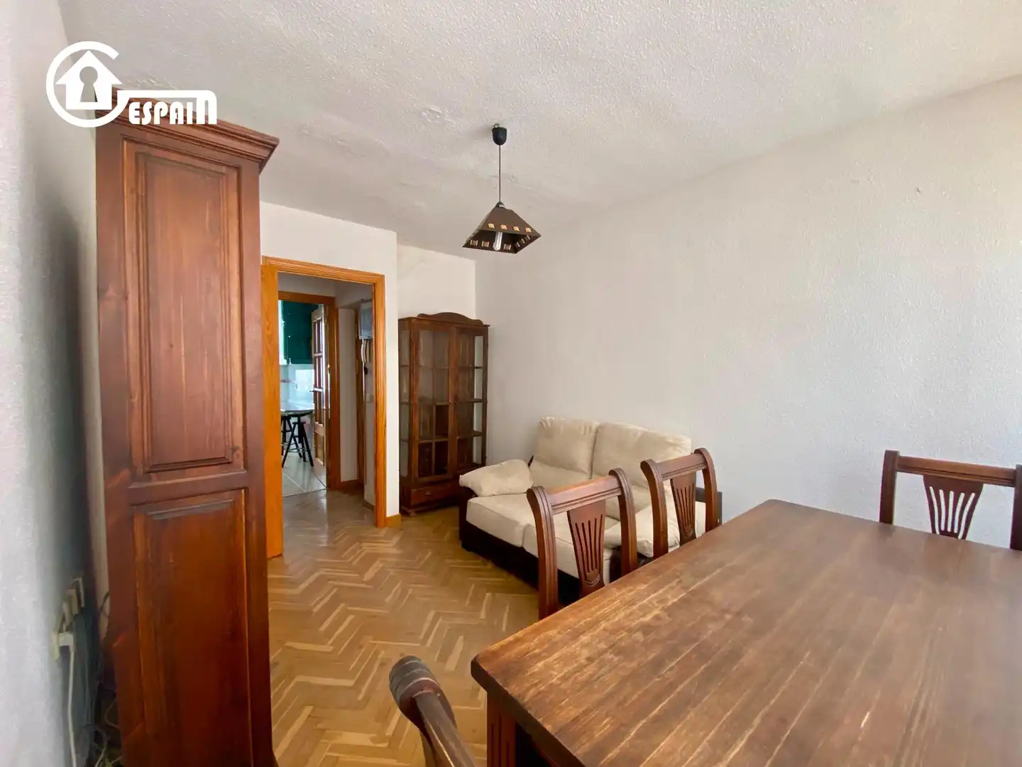 Sala d'estar de Pis en venda en Madrid amb Aire condicionat, Calefacció i Moblat