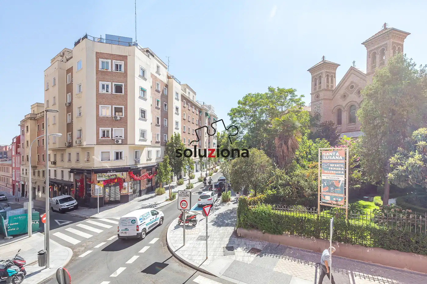 Vista exterior de Piso en venta en Barrio de Salamanca