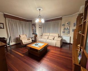 Living room of Flat for sale in Ferrol  with Heating, Parquet flooring and Storage room