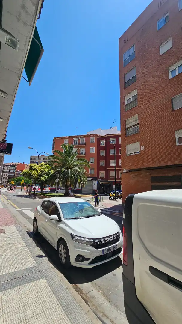 Exterior view of Flat for sale in Zaragoza  with Heating