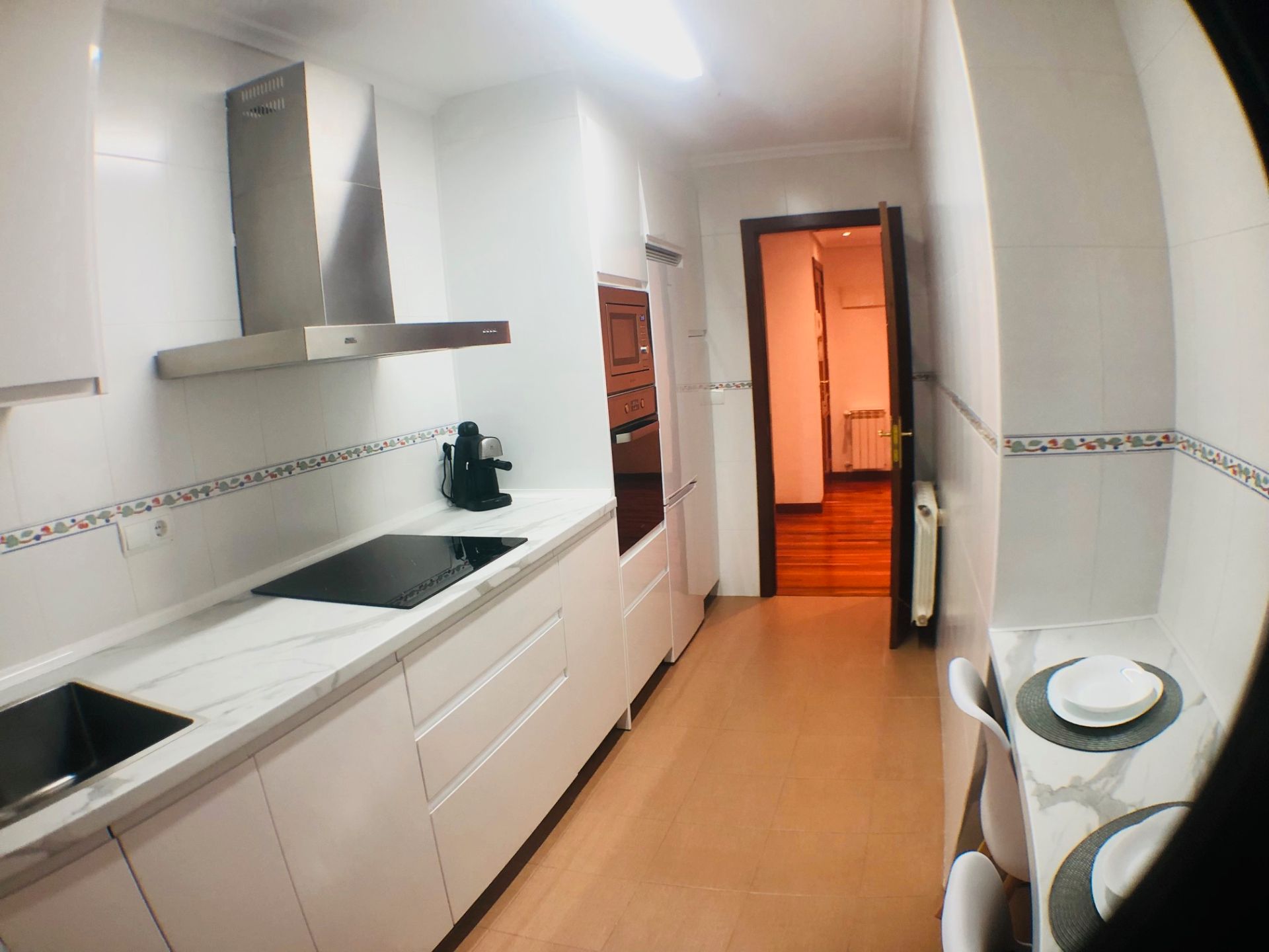 Kitchen of Flat for sale in Santander  with Storage room and Furnished