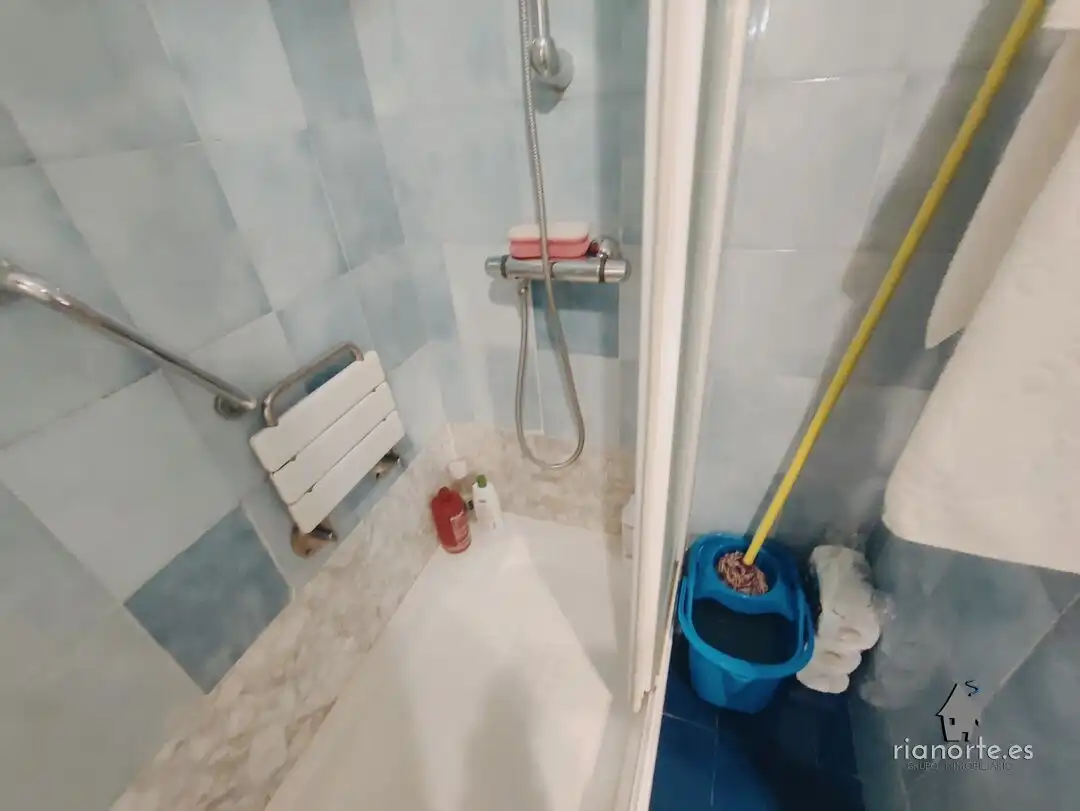 Bathroom of Flat for sale in Laviana  with Heating, Terrace and Storage room
