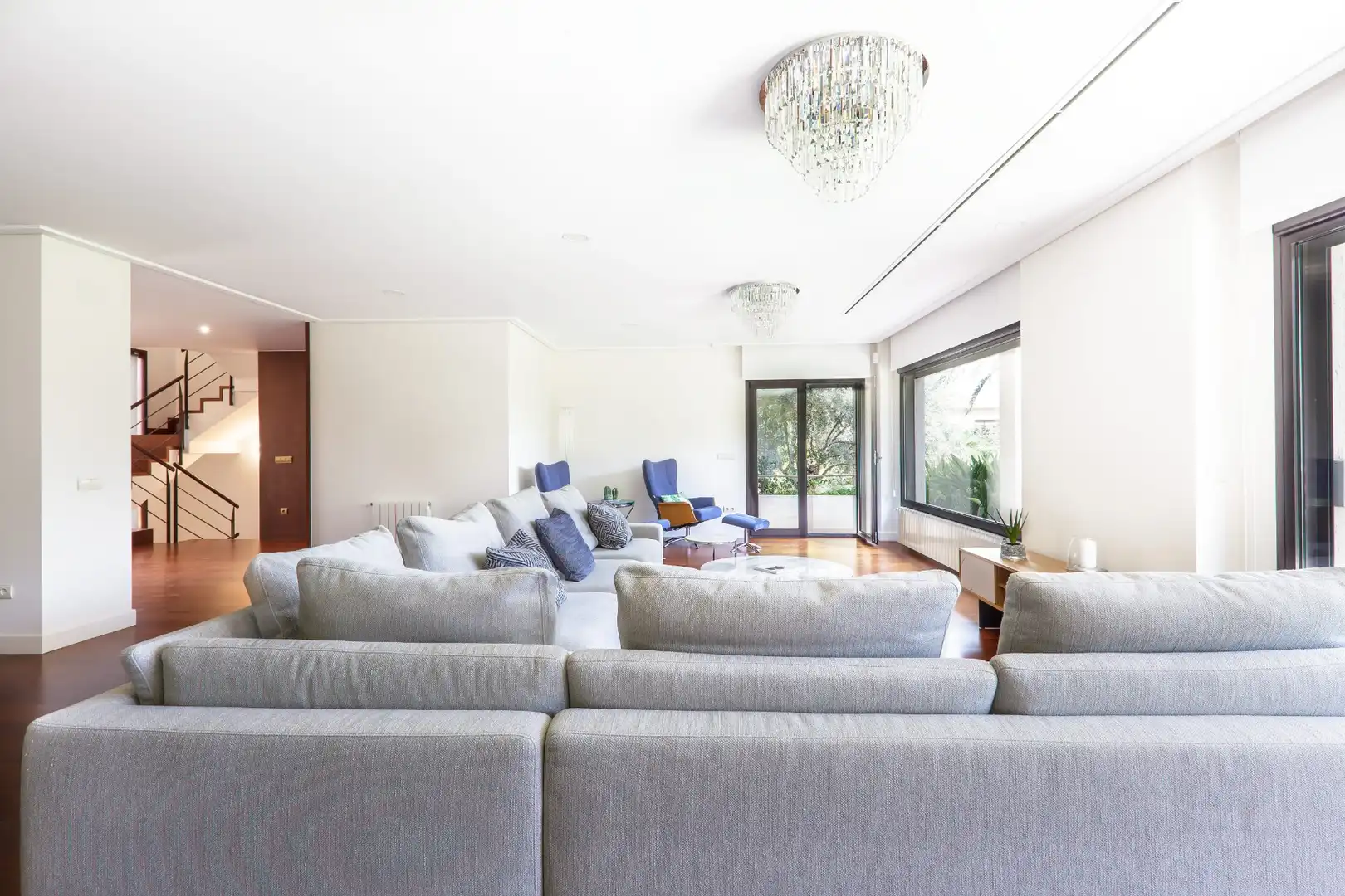 Sala d'estar de Casa o xalet en venda en Alicante / Alacant amb Piscina